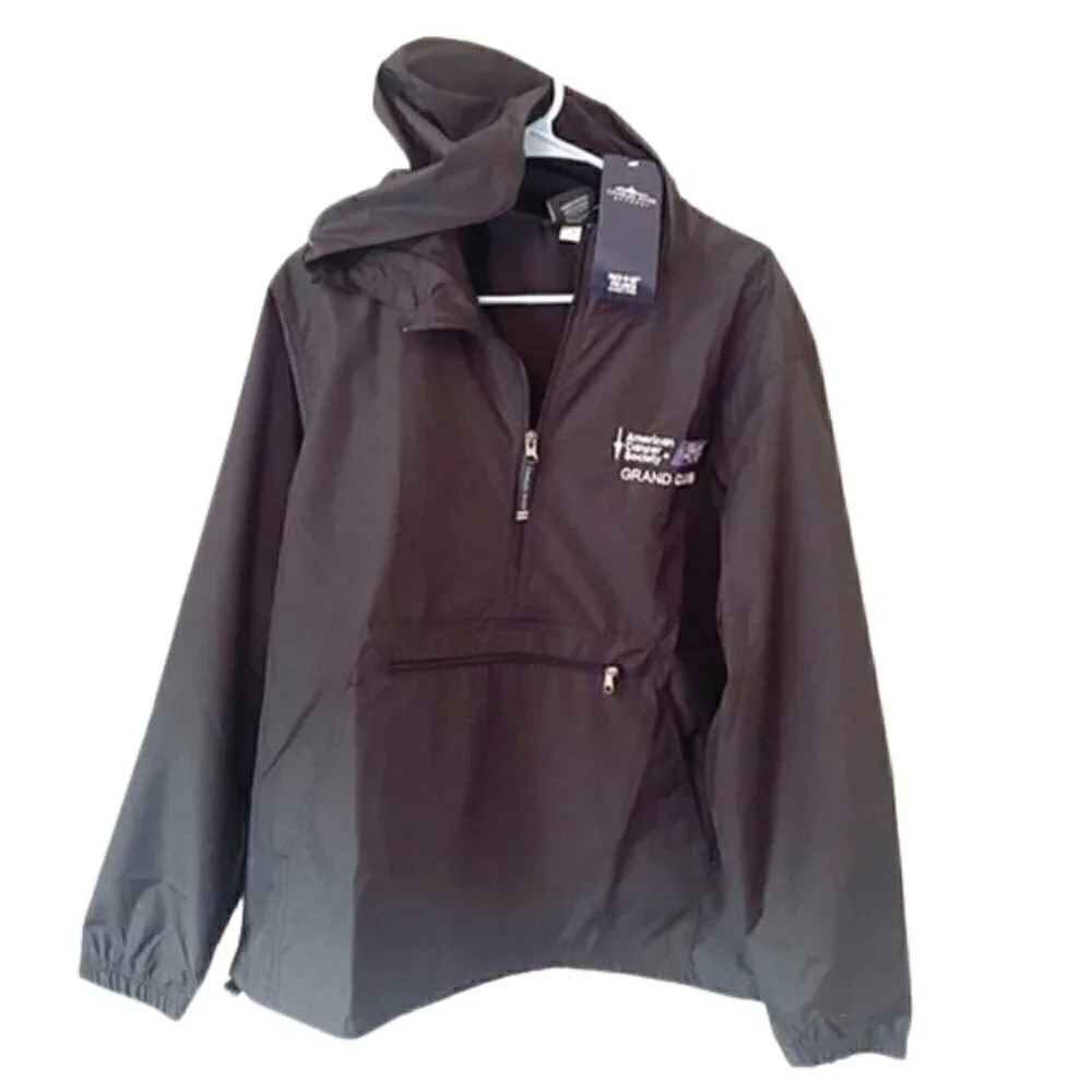 NWT Charles River Apparel Pack & Go Pullover – Men's – Relay for Life
